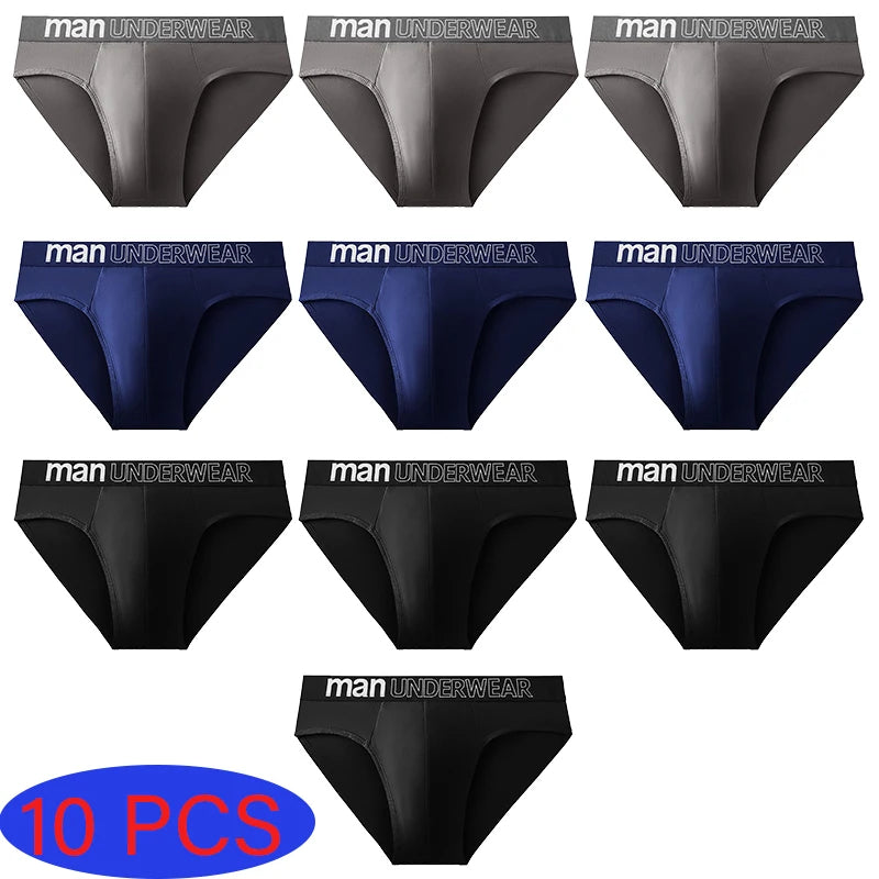 10-Pack Letter Waistband Boxers