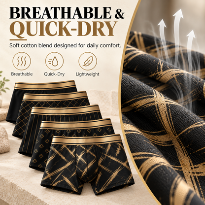 Breathable and quick-dry boxer briefs