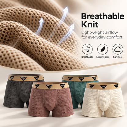 Breathable lightweight knit comfort