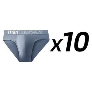10 Pcs/Lot Men's Briefs Underwear Letter Comfortable Panties Shorts Sexy Boxer Shorts  Gifts for Man Underpants