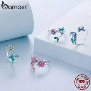 Garden Bird Adjustable Ring
