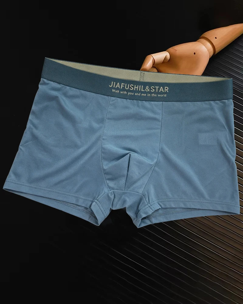 6-Pack Satin-Like Ice Silk Boxers