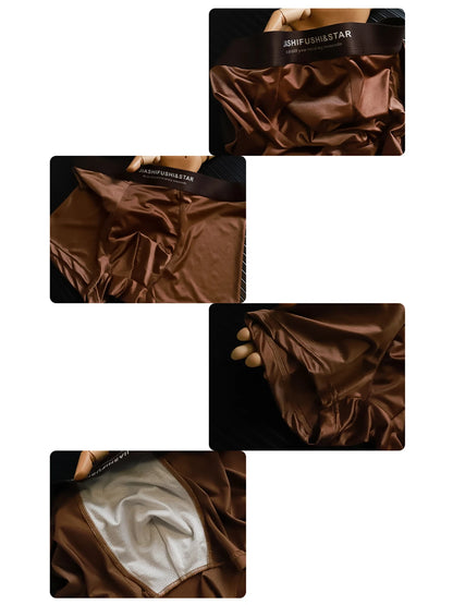 4-Pack Earth Tone Stretch Boxers