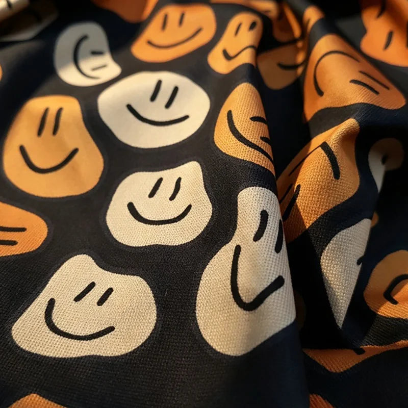 4PCS! Men's Underwear! Printed Personality cartoon Underwear Boxer Shorts Summer Comfortable Breathable Fashion Boxer Shorts