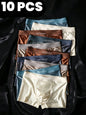 10-Pack Smooth Ice Silk Boxers