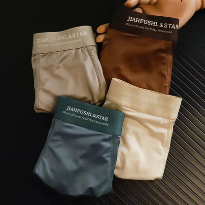 6-Pack Satin-Like Ice Silk Boxers