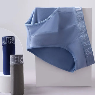 10 Pcs/Lot Men's Briefs Underwear Letter Comfortable Panties Shorts Sexy Boxer Shorts  Gifts for Man Underpants