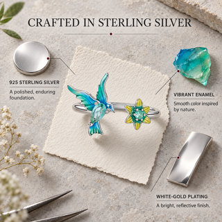 Kingfisher Garden Adjustable Ring